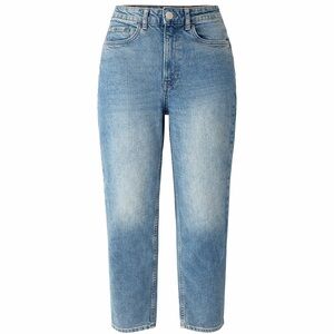 Women’s High-Rise Straight Leg Jeans – Classic Blue Denim (Size US 2)